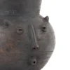 Pitcher with face, smoked color