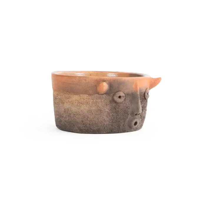 Large face pot