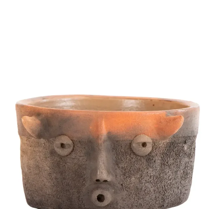 Large face pot