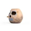 Openwork skull vase
