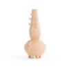 Hexapod vase with face design