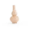 Hexapod vase with face design