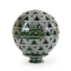 Green openwork coconut