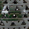 Green openwork coconut