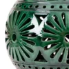 Green openwork coconut