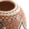 Olla rombos rojos