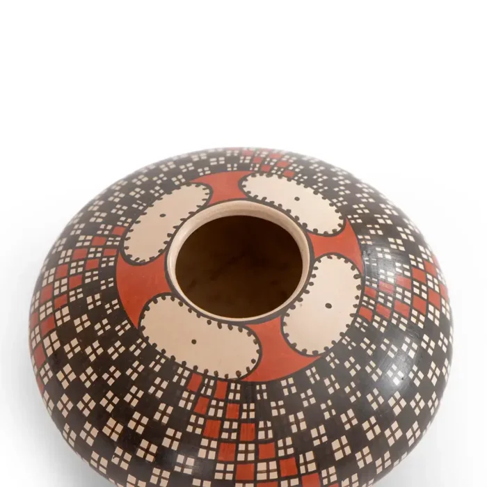 Multicolored pot