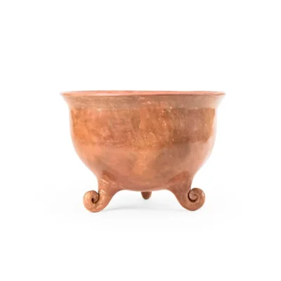 Centro de mesa extragrande "Espiral terracota"