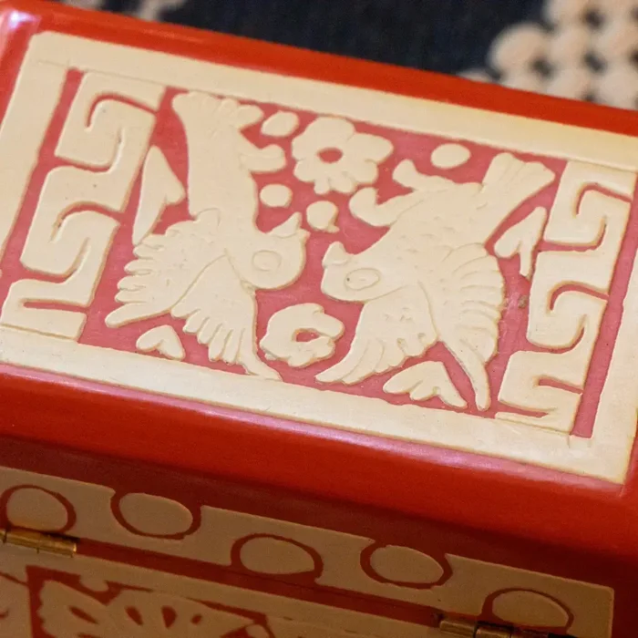 Caja de Olinalá miniatura