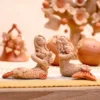 Natural clay mermaid with pastillage