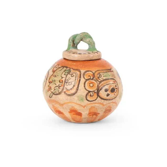 Round jar with lid