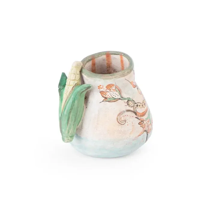 Jar with jaguar and cob