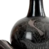 Botellón de barro bruñido