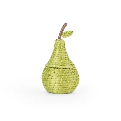 Sisal pear jewelry box