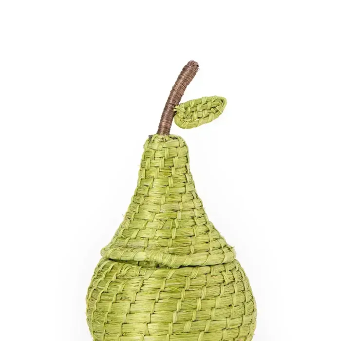 Sisal pear jewelry box