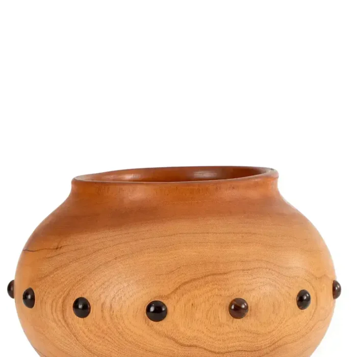 Cedar vessel with chakté