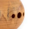 Cedar vessel with holes
