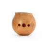 Cedar vessel with holes