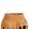 Cedar vessel with holes