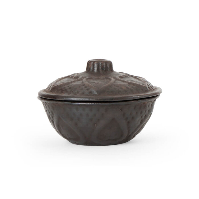 Heart bowl with lid