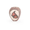 Ceramic egg with decoration