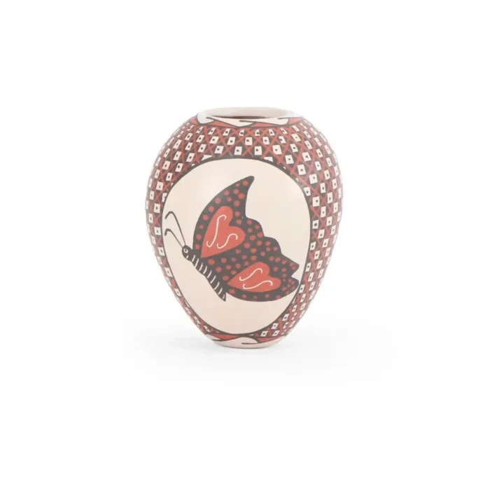 Ceramic egg with decoration