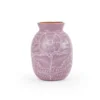 Small burnished earthenware vase