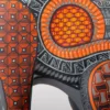 Alebrije Coyote gris y naranja