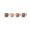 Taza para expreso de barro natural