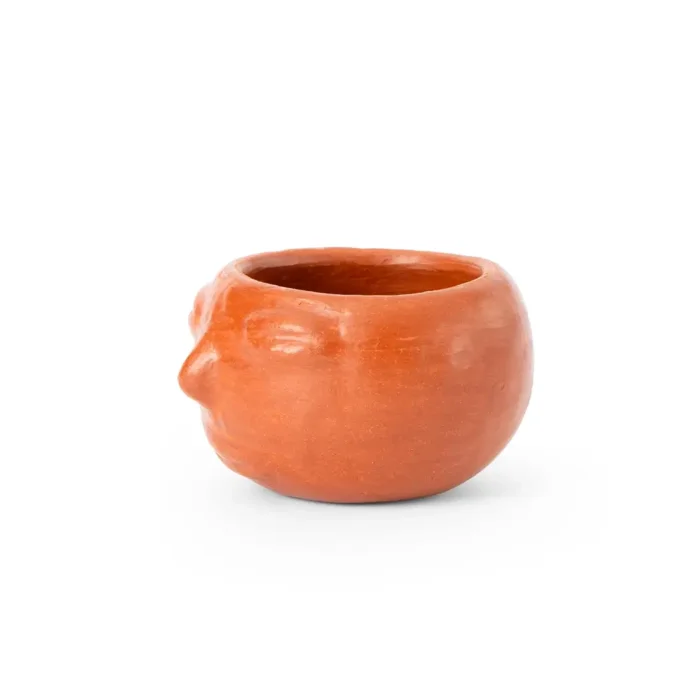 Mezcalero red clay face