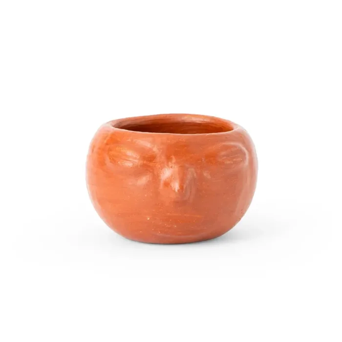 Mezcalero red clay face