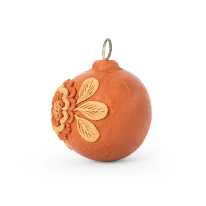Red clay sphere