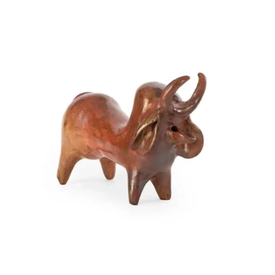Escultura de cerámica Torito, chica